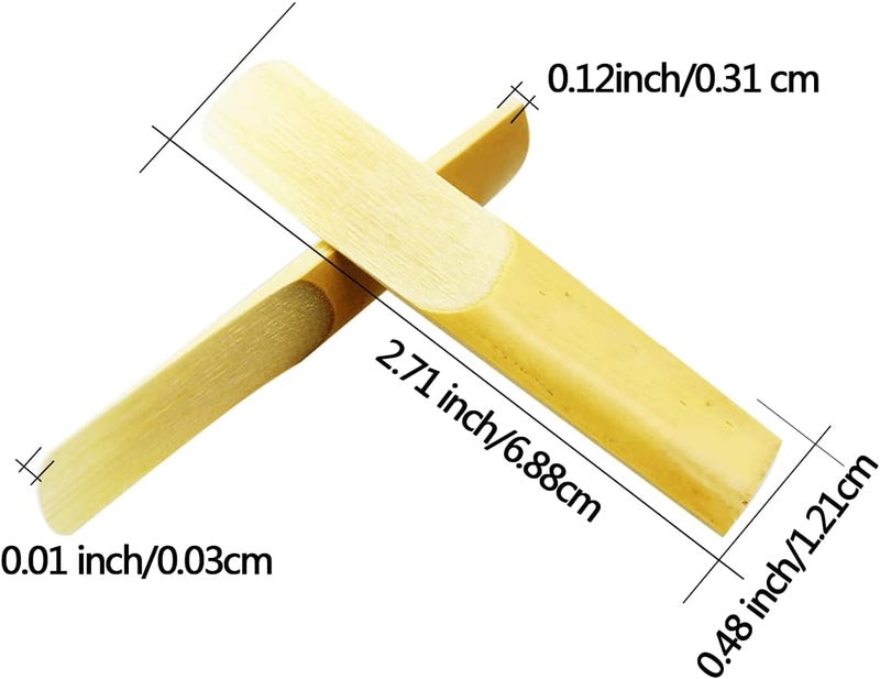 JYsun Clarinet Reeds 2.5 Strength 30pcs - Image 5